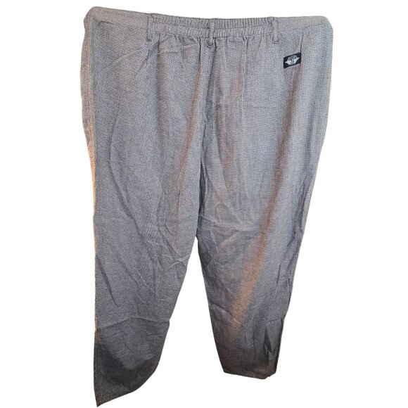 Dockers Womans Pants Plaid Grey Black Houndstooth Pleated Size 26 JJ3855 - Picture 3 of 8